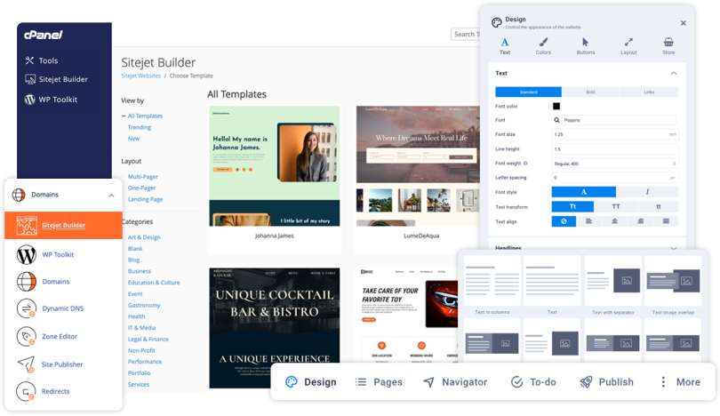 Sitejet Builder Screenshot